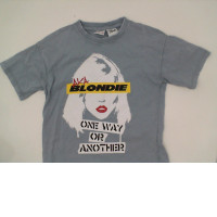 Blue round neck shirt for kids Blue round neck shirt for kids