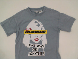 Blue round neck shirt for kids