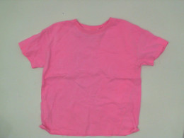 Pink children's round neck shirt
