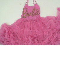 Pink children's skirt dress