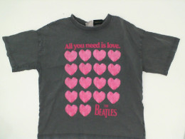 Gray children's round neck shirt