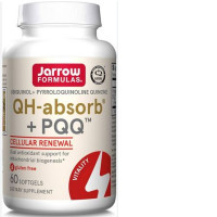 Jarrow Formulas QH-absorb + PQQ 60Softgels