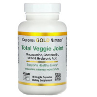 California Gold Nutrition, Total Veggie Joint Support Formula, With Glucosamine, Chondroitin, MSM, and Hyaluronic Acid, 90 Veggie Capsules