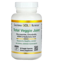 California Gold Nutrition, Total Veggie Joint Support Formula, With Glucosamine, Chondroitin, MSM, and Hyaluronic Acid, 90 Veggie Capsules