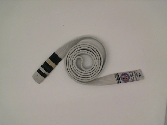 White taekwondo belt White taekwondo belt