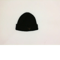 Black winter hat