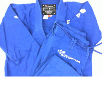 Blue taekwondo uniform