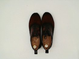 vibram  Black and red leather shoes 