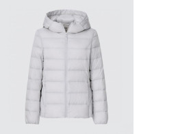 Jacket with zipper, with hood