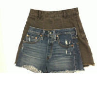 Set of Women's denim shorts  (2pcs/set)