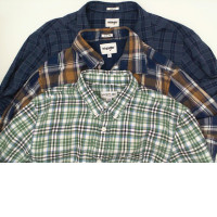 Set of Long sleeve plaid shirt (3pcs/set) Set of Long sleeve plaid shirt (3pcs/set)