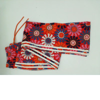 Red floral pants Red floral pants