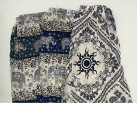 Set of Elephant print long pants (3pcs/set)