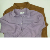 Set of Long sleeve collared shirt (2pcs/set)