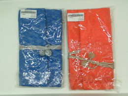 Set of Blue and red silk envelope (2pcs/set) Set of Blue and red silk envelope (2pcs/set)