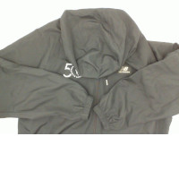 Black windbreaker