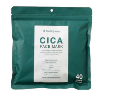 D SOOTHING SERIES Cica Face Mask 40pcs  