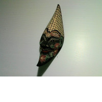 Wooden carved souvenirs