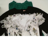 Set of Multi-colored long dress (3pcs/set)