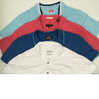 Set of Short-sleeved collared shirt (4pcs/set)