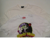 Set of White round neck shirt (2pcs/set)