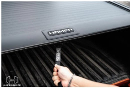 HAMER AUTO ROLLER LID, normal manual pickup cover for FORD RANGER NEXT GEN / RAPTOR 2022, code HR500, auto roller lid.