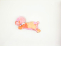 School pencil case in the shape of a soft dog toy