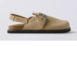 Children's brown sandals for girls