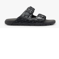 USED BOSS Men's Surfley Sand Slides with Two Straps and Monogram Details Size