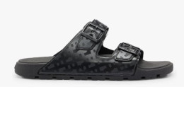 USED BOSS Men's Surfley Sand Slides with Two Straps and Monogram Details Size USED BOSS Men's Surfley Sand Slides with Two Straps and Monogram Details Size