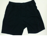 Black fabric spor shorts Black fabric spor shorts