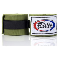 Set of Fairtex Hand Wraps  HW2  Olive Green  (6cs/set)