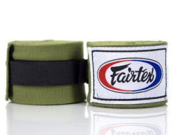 Set of Fairtex Hand Wraps  HW2  Olive Green  (6cs/set)