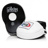 Fairtex Contoured Focus Mitts Black-White FMV9