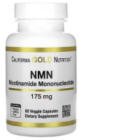 California Gold Nutrition NMN 175 mg 60 Veggie Capsules California Gold Nutrition NMN 175 mg 60 Veggie Capsules