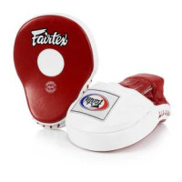 Fairtex FMV9 Contoured Focus Mitts  RED&WHITE