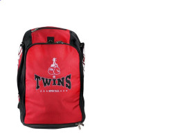 Twins Backpack Bag-5 Red&black 