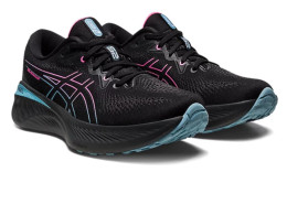 ASICS GEL-CUMULUS 25 GTX Women Running Shoes  Color: BLACK/HOT PINK