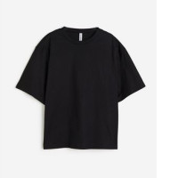 H&M Black round neck shirt 