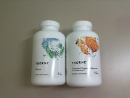 Set of 2 Thorne Glycine and Advanced Digestive Enzymes 250/180 capsules