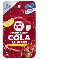 Min Min Splash Cola Lemon Candy 14g. 