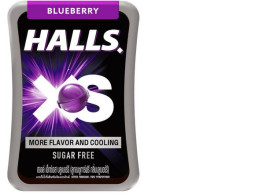 Halls XS Blueberry Flavored Sugar Free Candy  