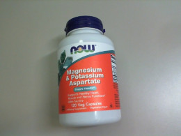 Now - Magnesium & Potassium Aspartate 120 Veg Capsules