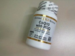 California GOLD Nutrition - CoQ10 with PQQ - 60 Veg Softgels Dietary Supplement