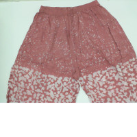 Pink shorts with white stripes Pink shorts with white stripes