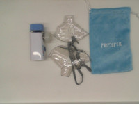 prosper airflow Portable nebulizer in blue bag 