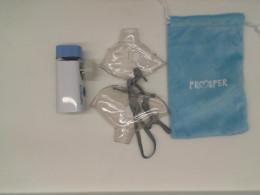 prosper airflow Portable nebulizer in blue bag 