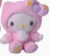 Hello Kitty soft toy keychain