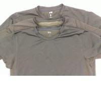 Set of Black round neck sports shirt (3pcs/set)