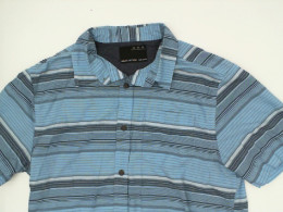 Light blue short-sleeved collared shirt